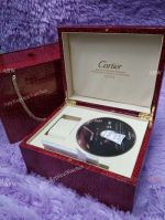 New Replica Cartier Red Watch Box Booket and Disk